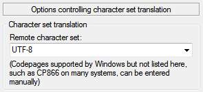 Using UTF-8 encoding in PuTTY